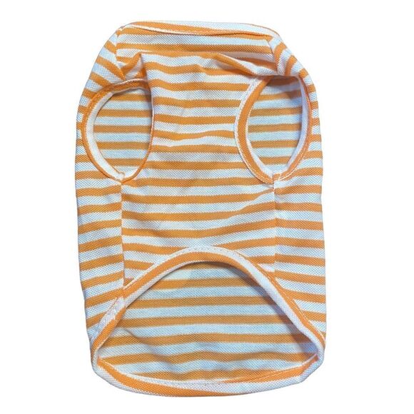 Striped Daisy Flower Dog Shirt - Picture 3 of 8